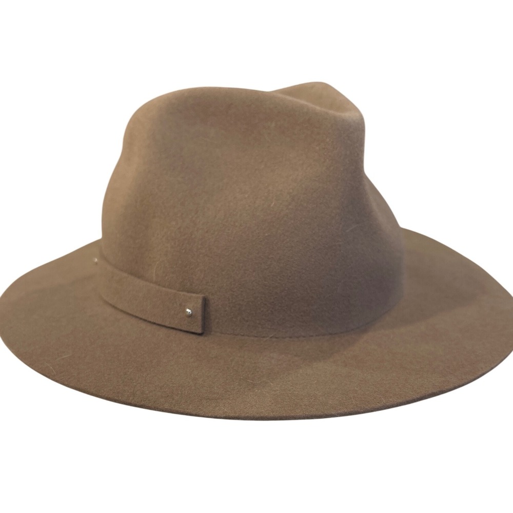 San Diego Hat Company Womens Fedora Hat Taupe O/S Wool Blend Style